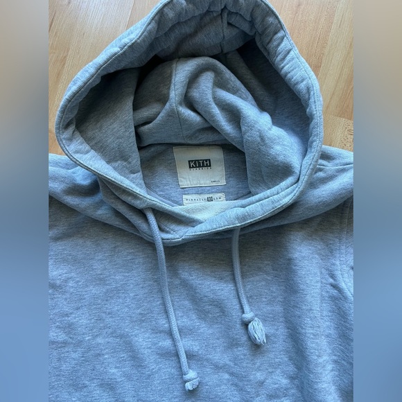 Men’s Designer Kith Streetwear brand, Hoodie Sweatshirt zipper sides detail - Picture 5 of 8